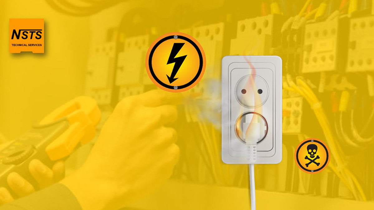 How to identify an emergency electrical hazard?